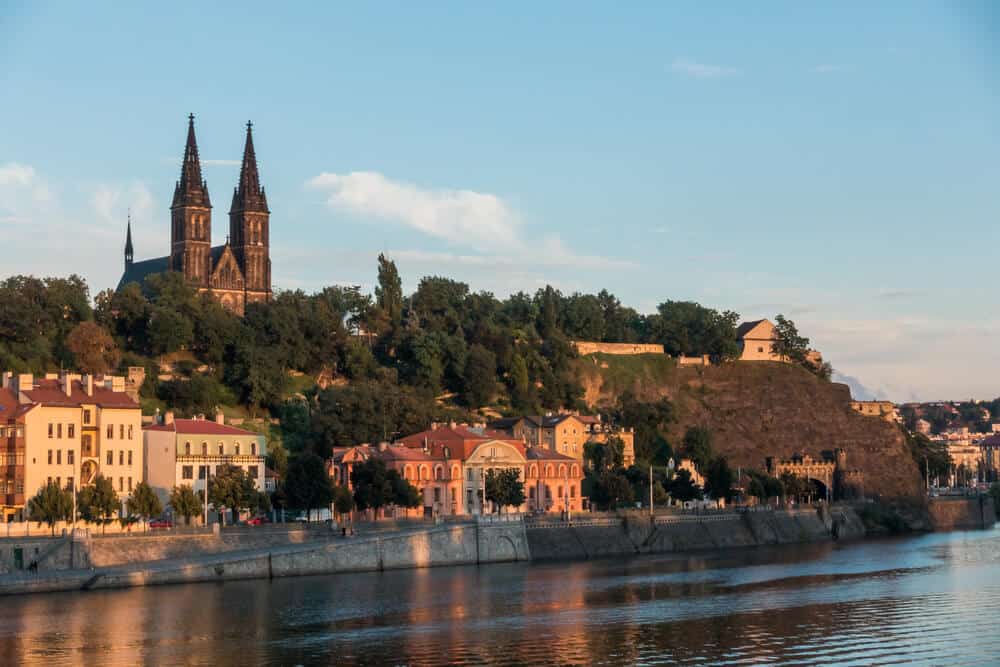 Vysehrad Castle In Prague