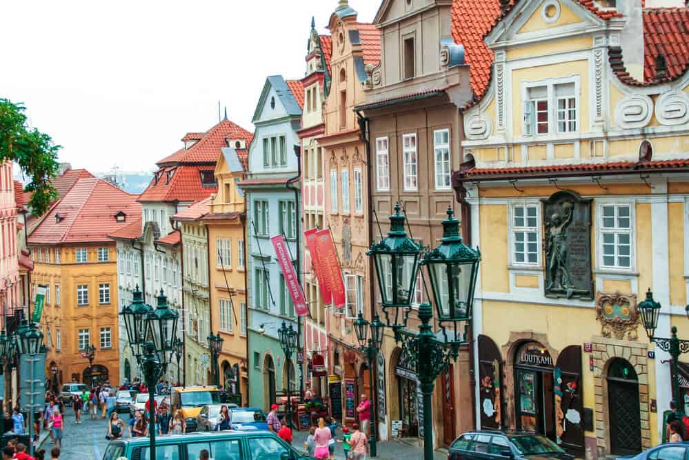 nerudova street prague nerudova street prague