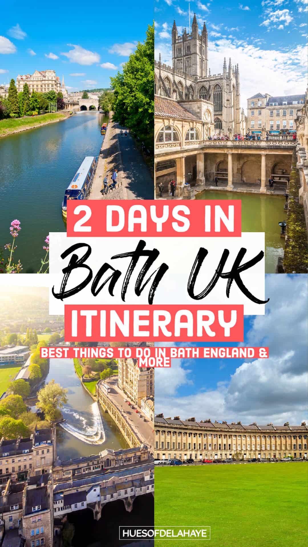 How to spend a weekend in Bath UK, in this 2 days in Bath itinerary is filled with the best things to do in Bath England like the visiting the Romans Baths, Bath Abbey, the Bath Skyline, Pulteney Bridge and its Georgian architecture. Bath England is one of the best cities to visit in the UK and is a great day trip from London or weekend getaway in Somerset England. How to spend a weekend in Bath UK, Bath in 2 Days, Free things to do in Bath UK, best places to visit in Bath, attractions in Bath UK