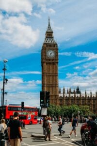 Big Ben in Westminster London