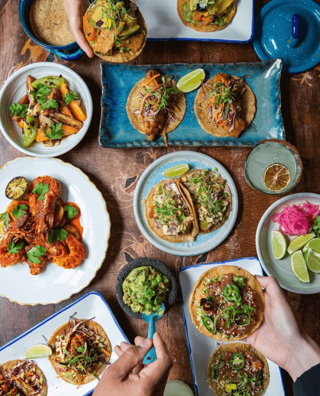Santo Remedio London Brunch at London Bridge Santo Remedio with this hibiscus enchiladas