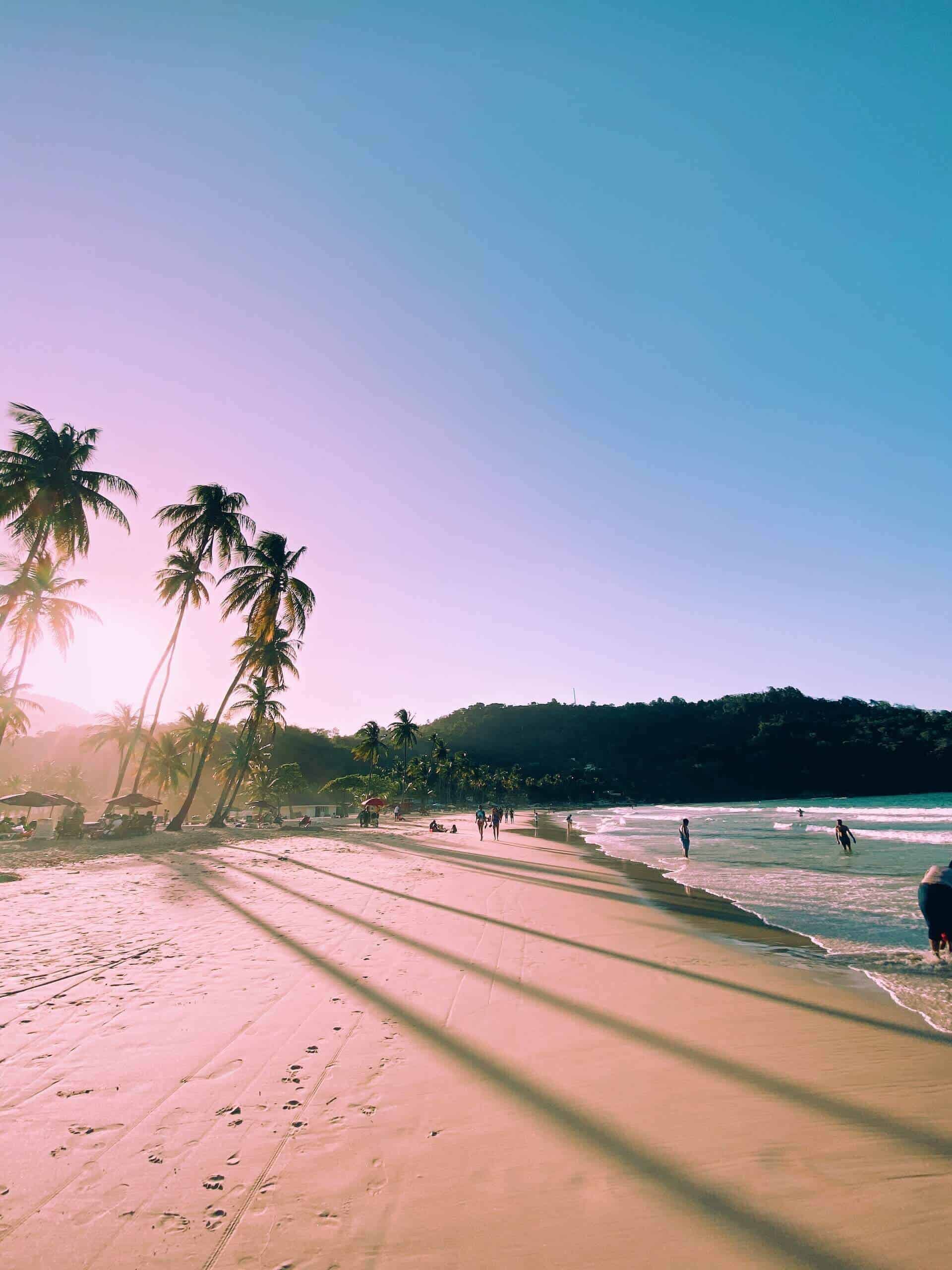 Trinidad and Tobago golden sandy beach in Trinidad and Tobago, best countries for black expat