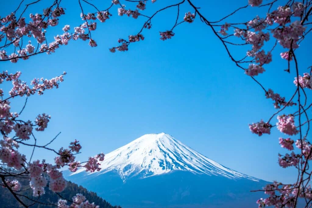 Mount Fuji From Tokyo Japan