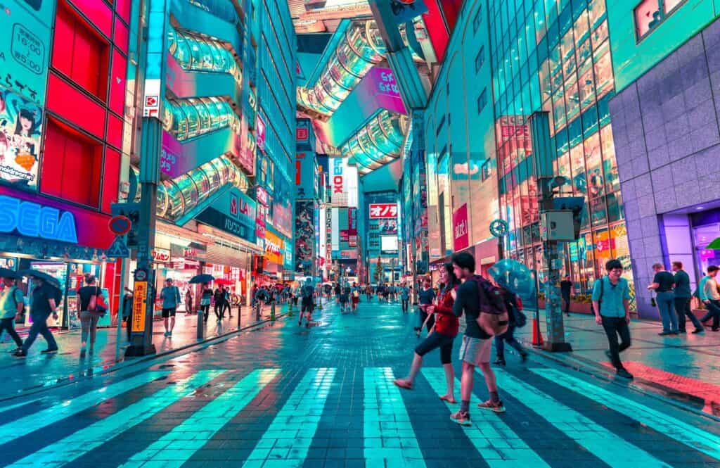 Tokyo Japan street