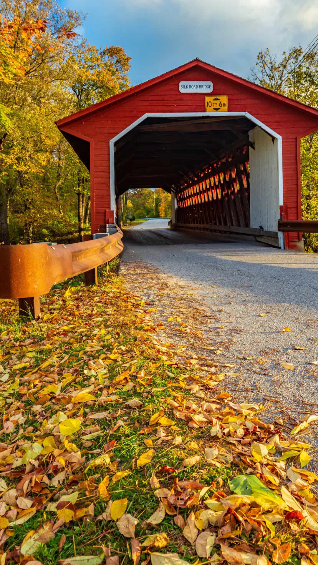 Silk Road Covered Bridge in Vermont
