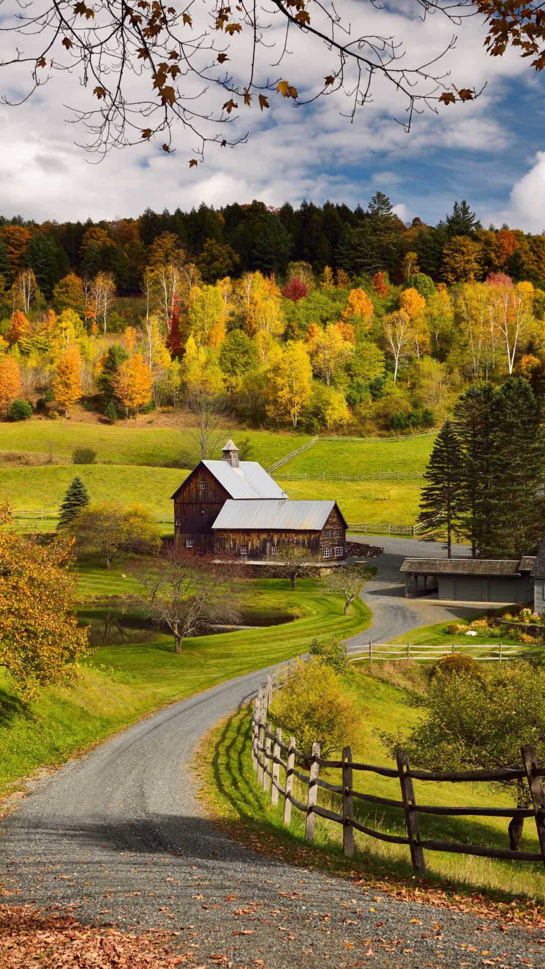 Woodstock vermont in New England