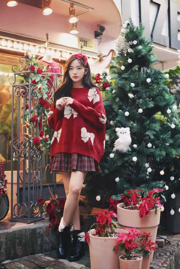 Korean Christmas Outfits 18