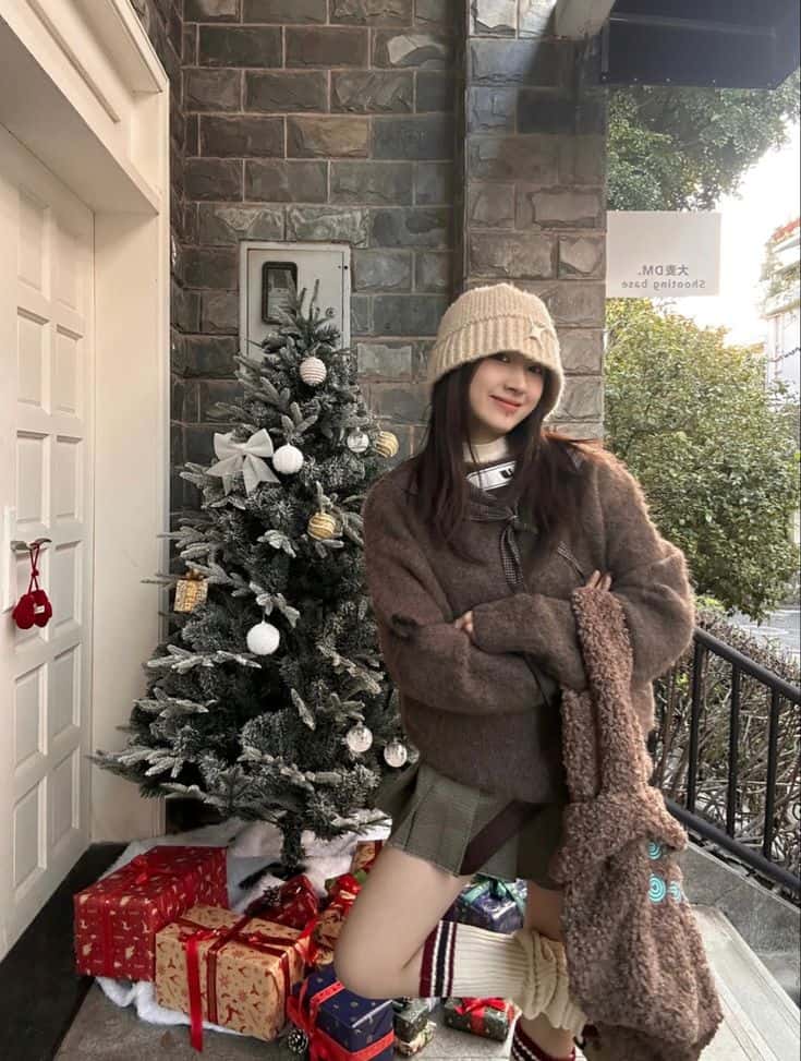 Korean Christmas Outfits 19
