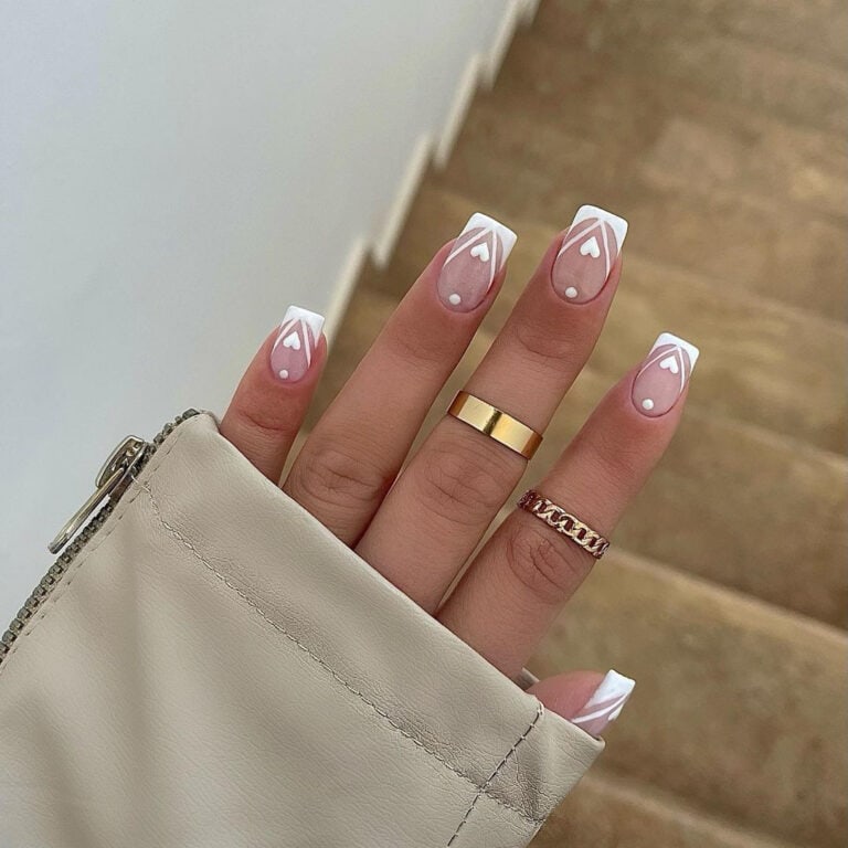 29 Elegant French Nails Design for 2024