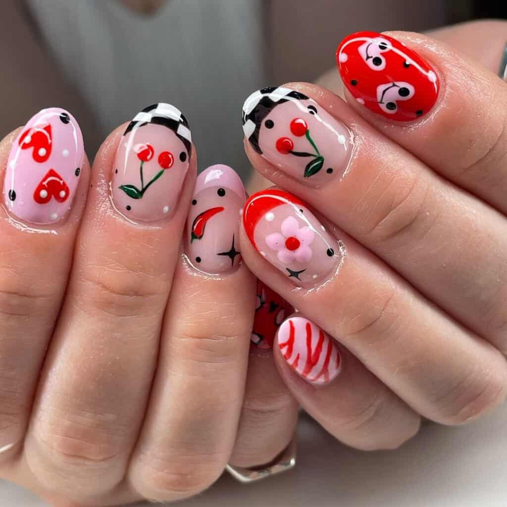 london gir aesthetic nails 12