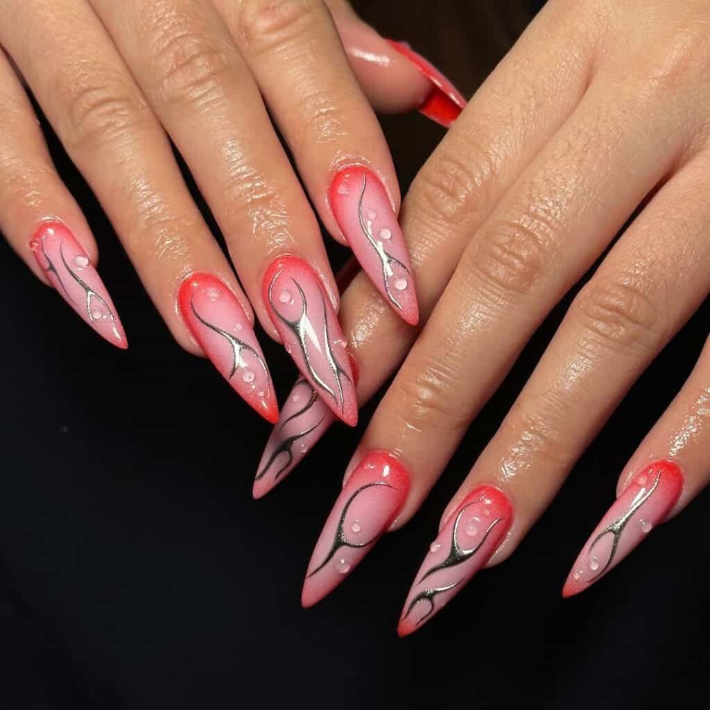 london gir aesthetic nails 6