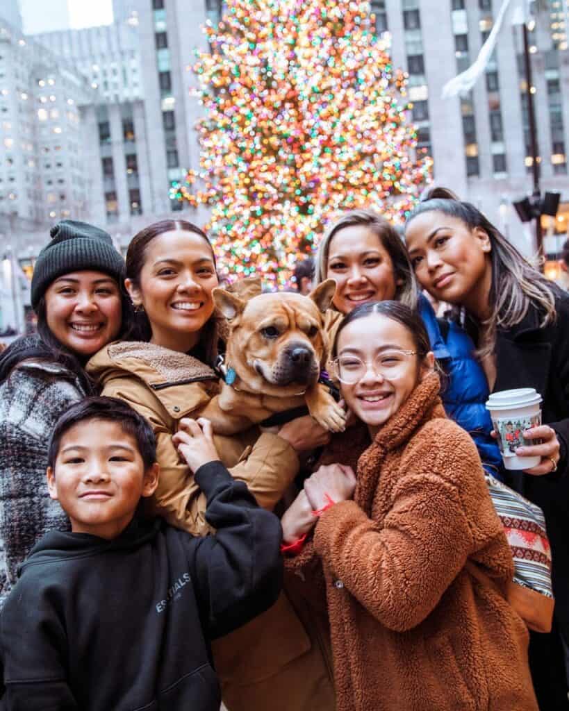 New York Christmas Family Photos 1