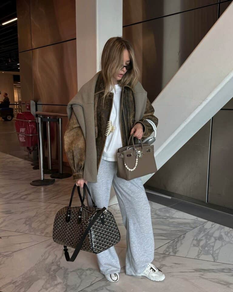 15 Chic Airport Outfits For Winter Cozy Vibe Travel