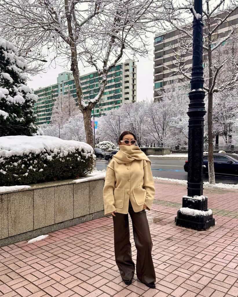South Korea Winter Outfits 10