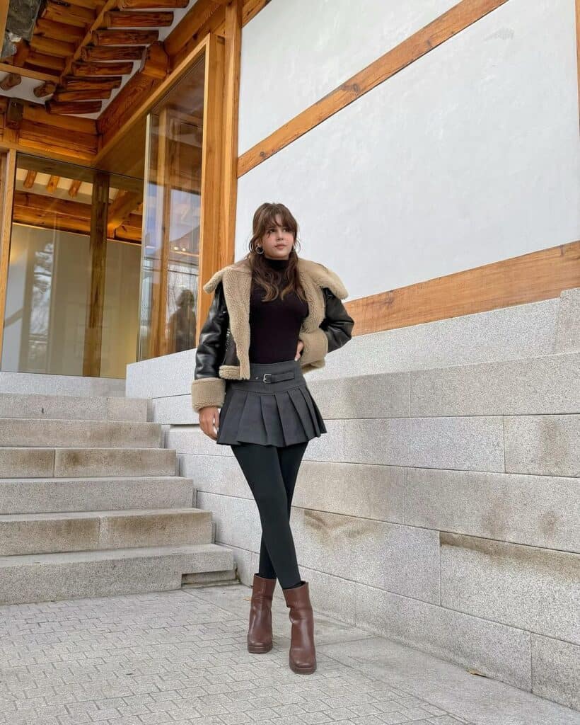 Winter Asian Outfits 10