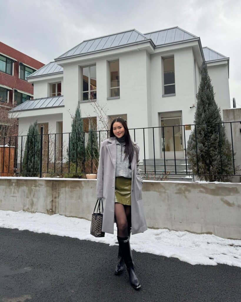 Winter Asian Outfits 3