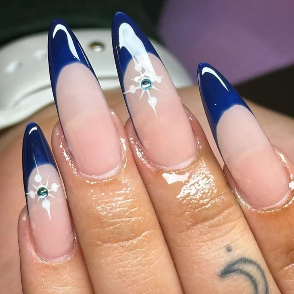 Winter French Tips 14 1