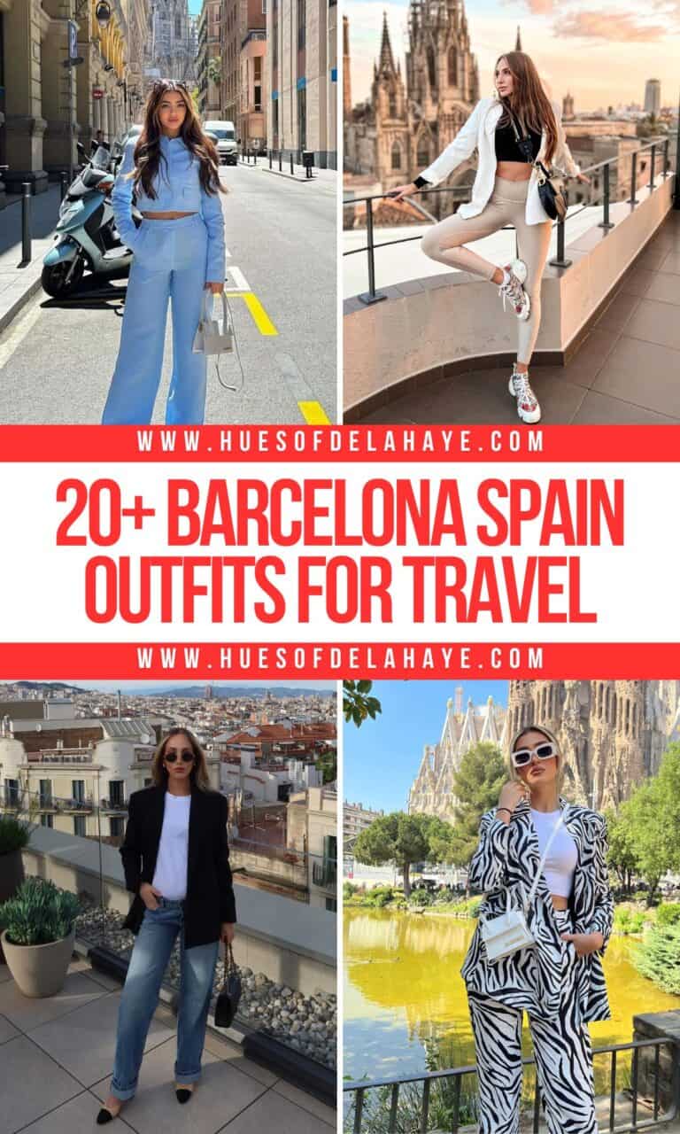 13+ Aesthetic Barcelona Spain Outfits For Travelling