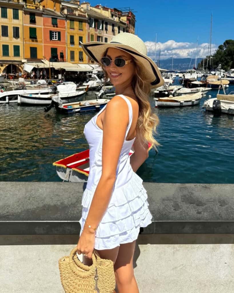 portofino italy outfit 3