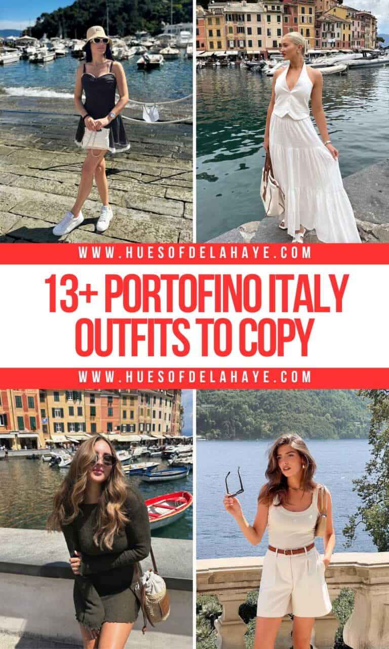 13+ Aesthetic Portofino Italy Outfits To Copy & Things To Do