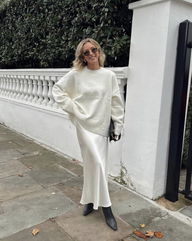 Slip Skirt Outfits For Women 4
