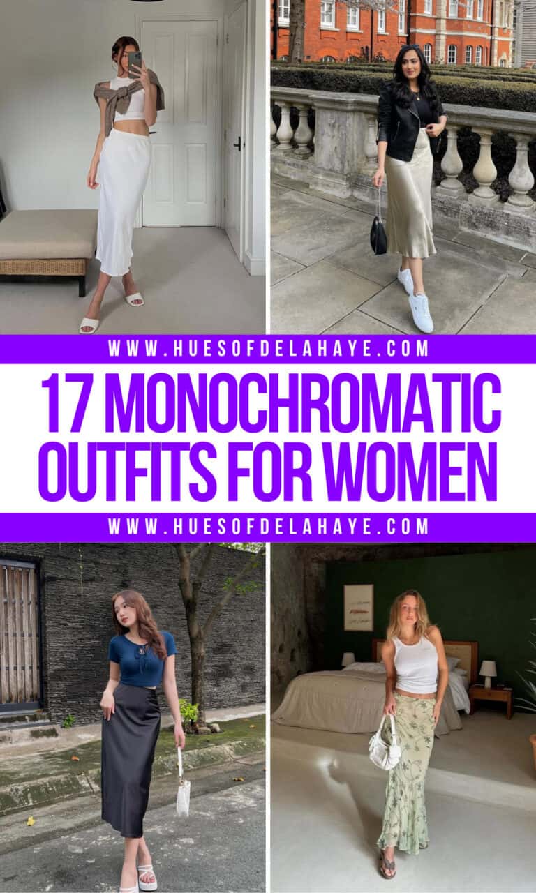 17 Monochromatic Outfits For Women To Stand Out Effortlessly