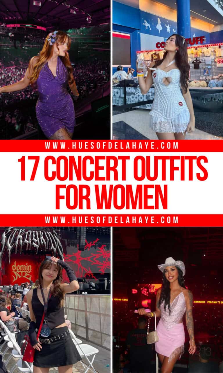 17 Concert Outfits For Women That Define Chic & Fun