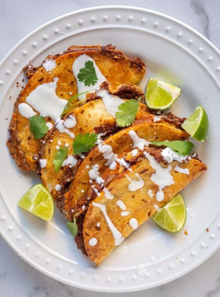 1 vegetarian mexican recipes crispy black bean tacos