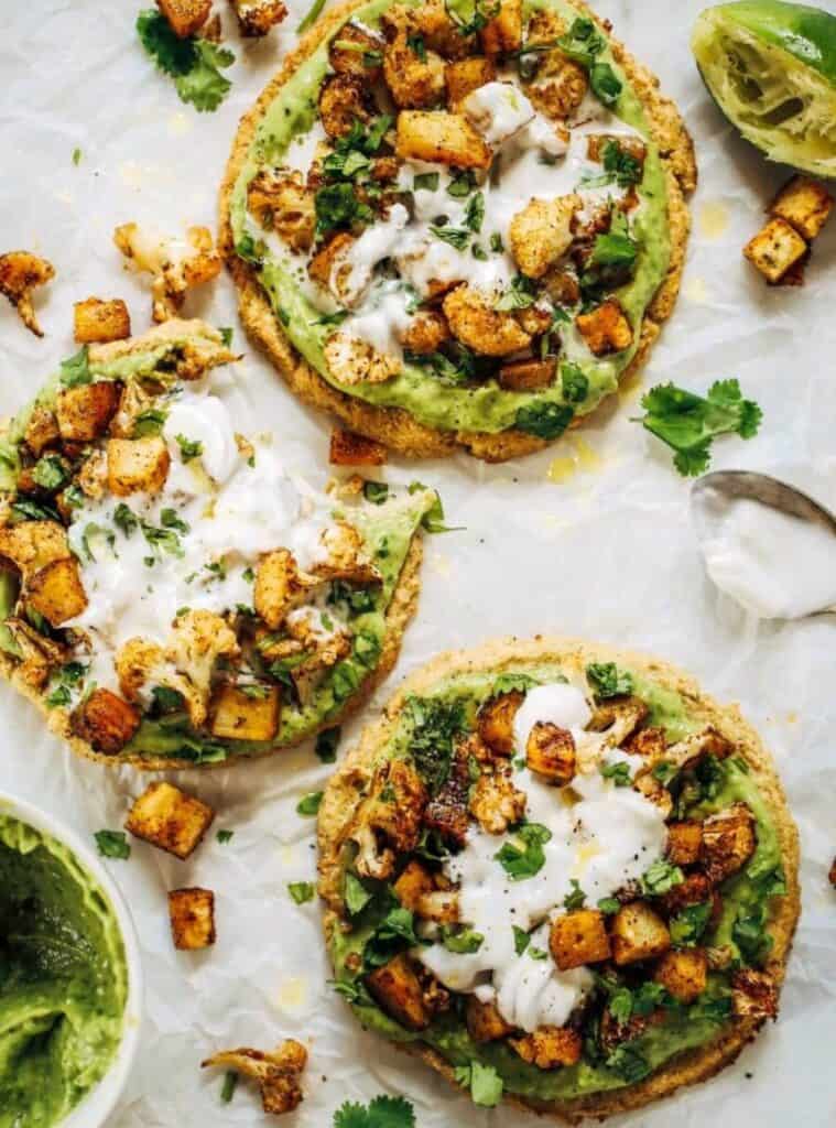 13 vegetarian mexican recipes roasted veggie pitas with avocado dip