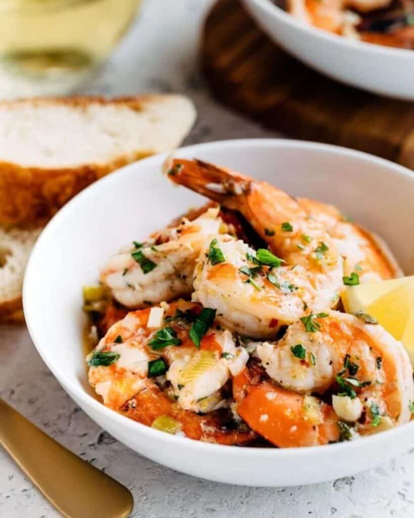 18 Irish Easter Recipes Shrimp Scampi with White Wine and Lemon