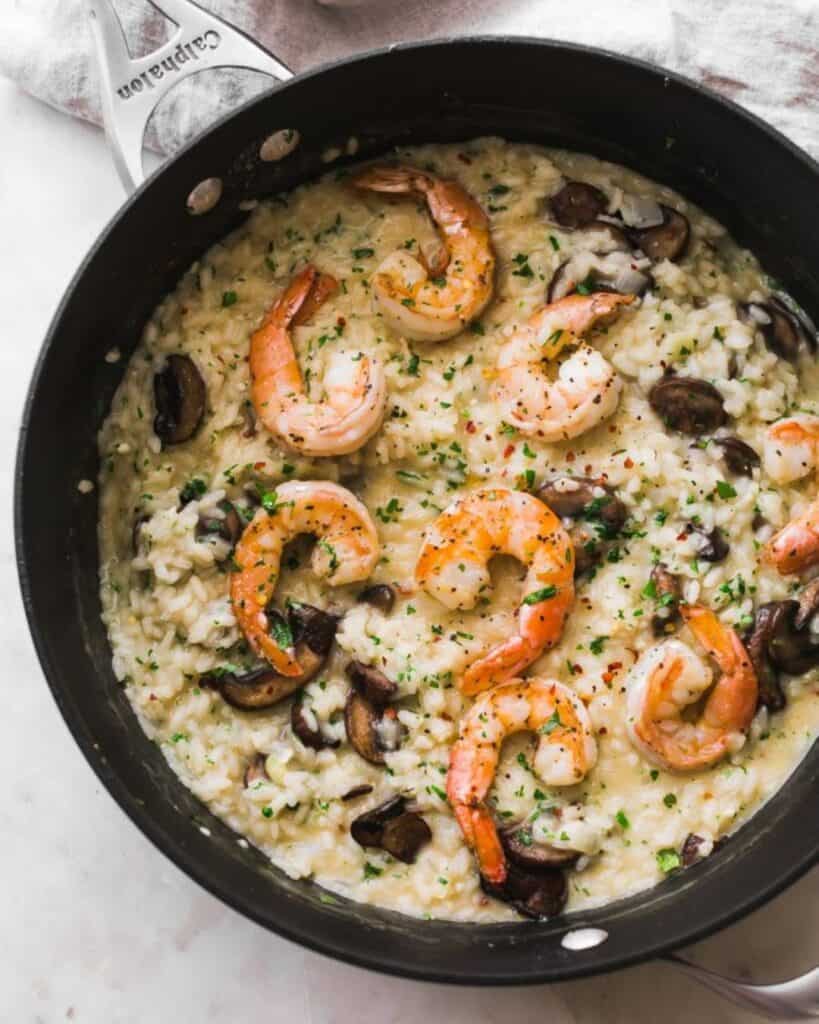 21 italian easter recipes mushroom parmesan shrimp risotto
