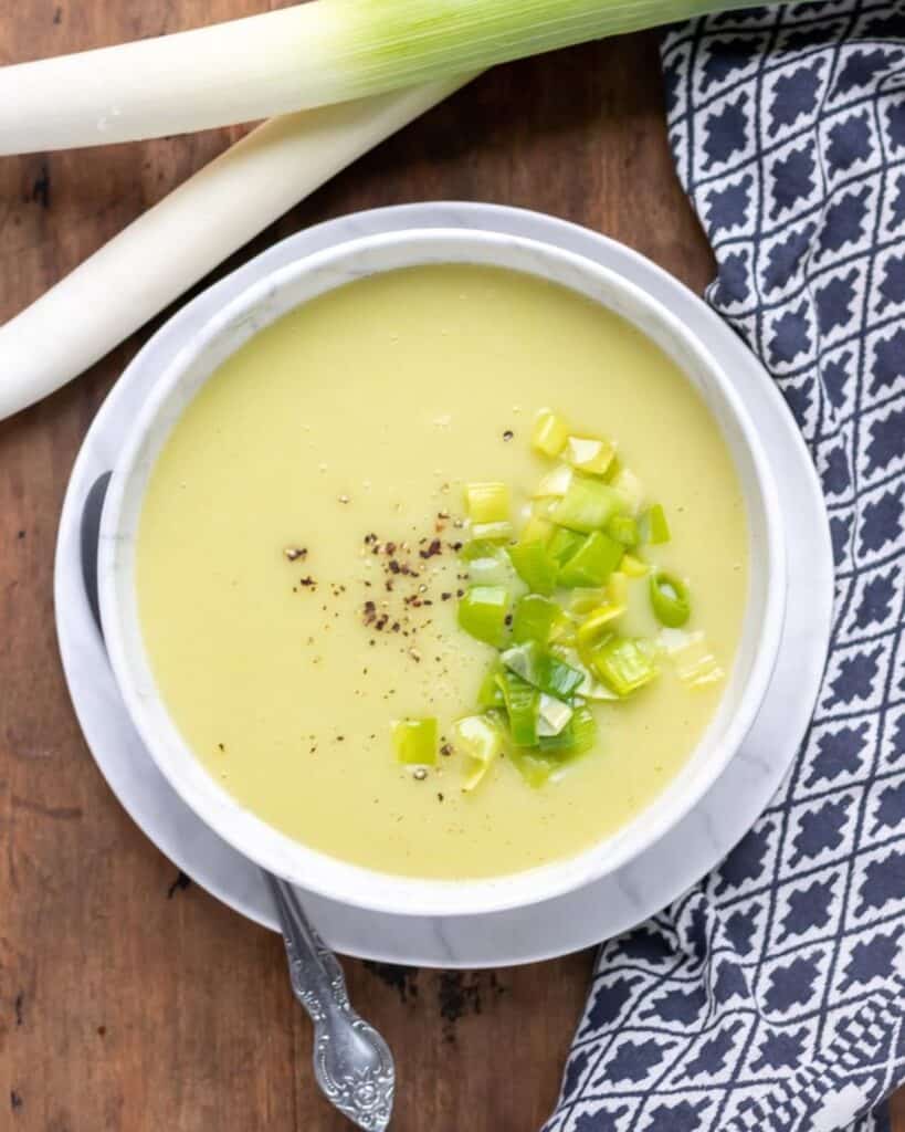 24 Irish Easter Recipes Creamy Potato Leek Soup