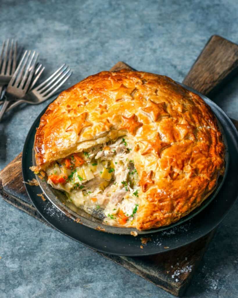 4 Irish Easter Recipes Chicken Leek and Thyme Pie