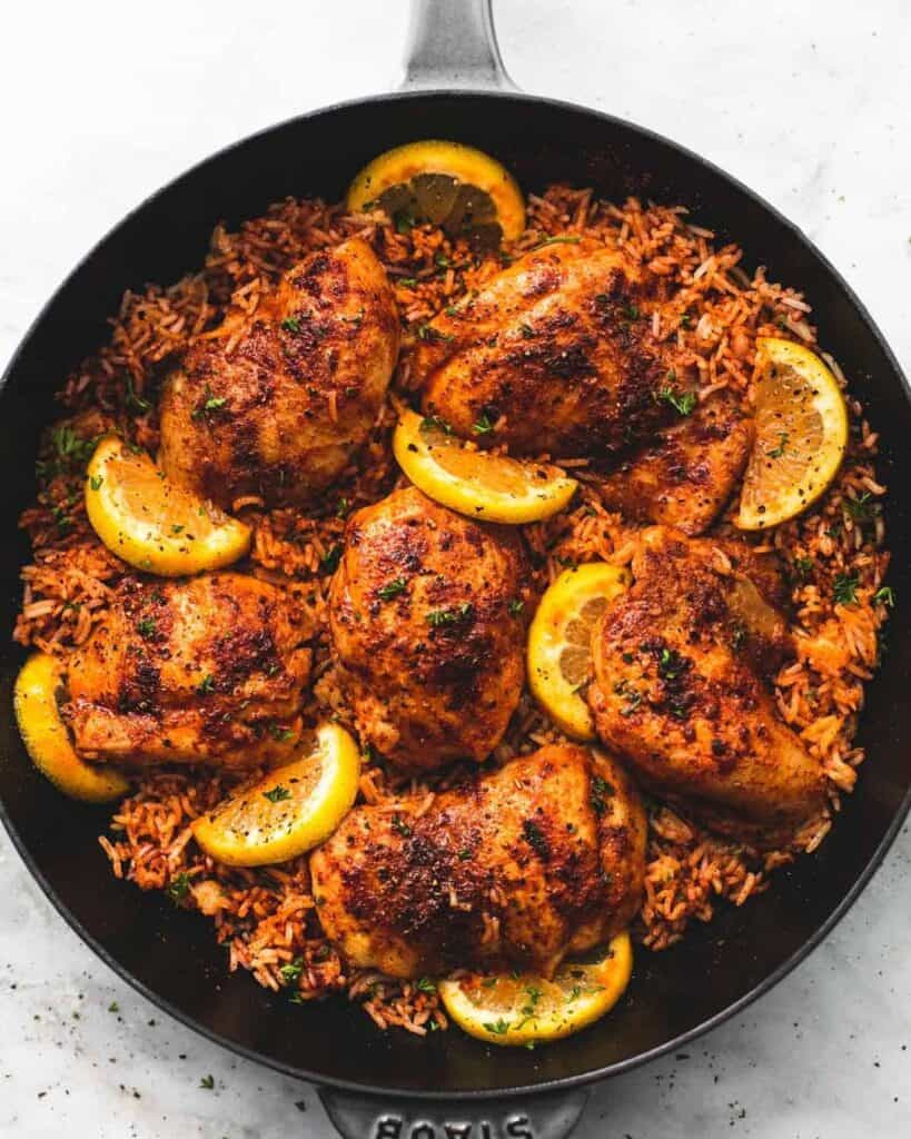 5 spanish easter recipes one pan spanish chicken and rice