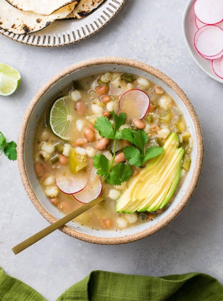 6 vegetarian mexican recipes vegetarian pozole verde
