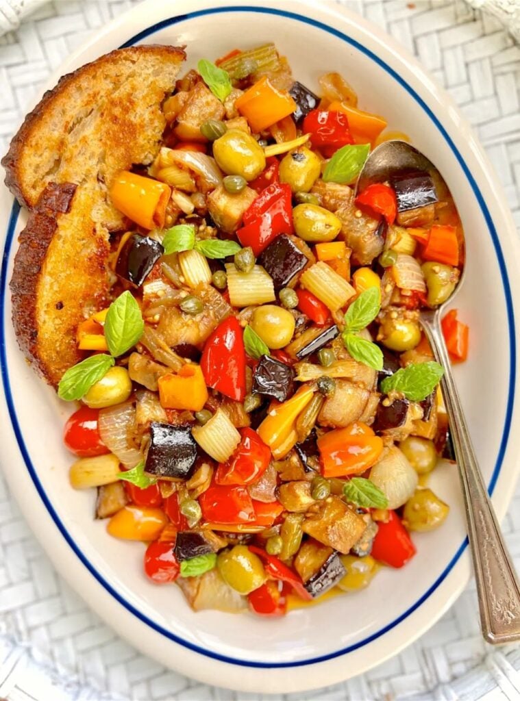12 Vegan Italian Recipes Sicilian Caponata