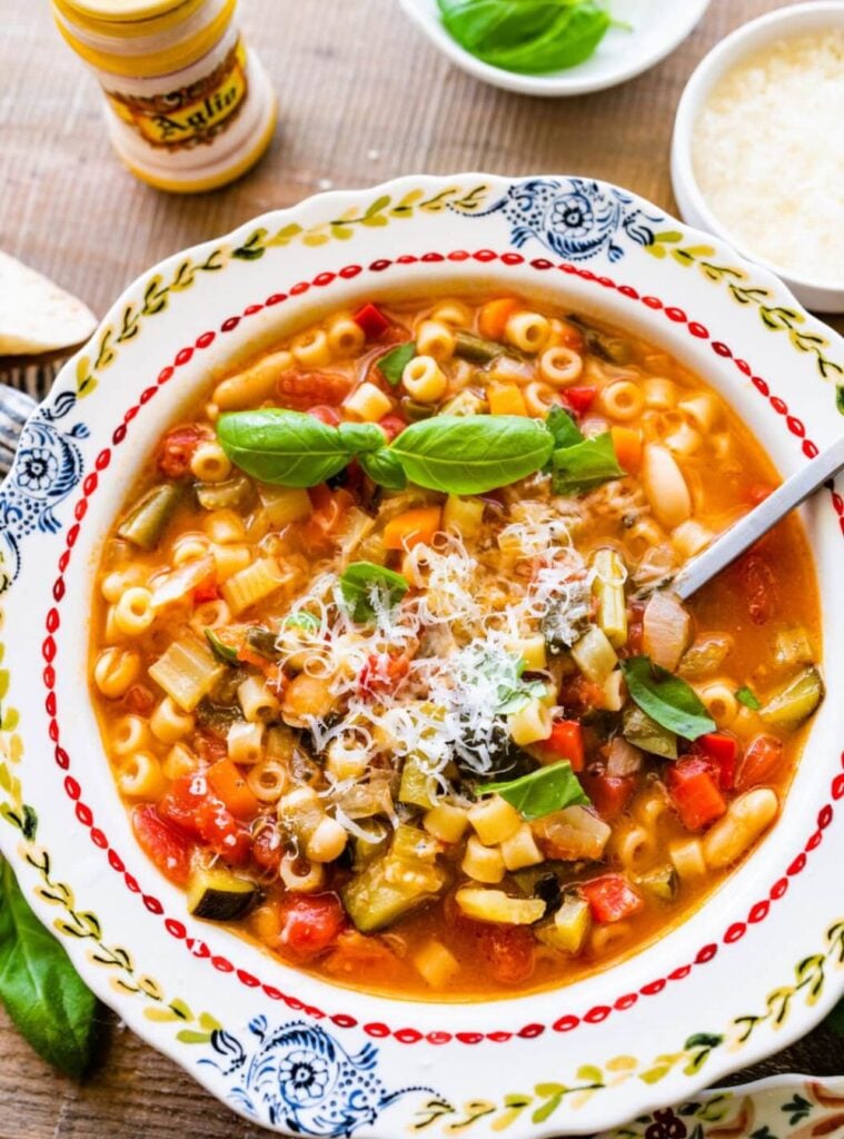 14 Vegan Italian Recipes Classic Italian Minestrone Soup
