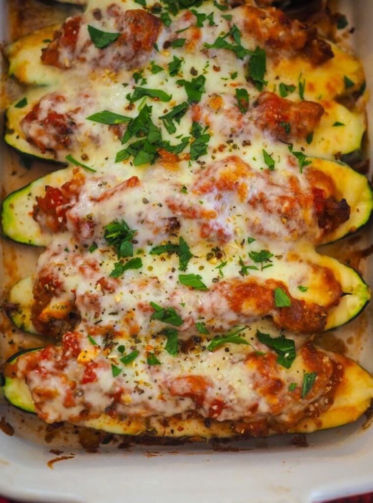 21 Vegan Italian Recipes Stuffed Zucchini Boats