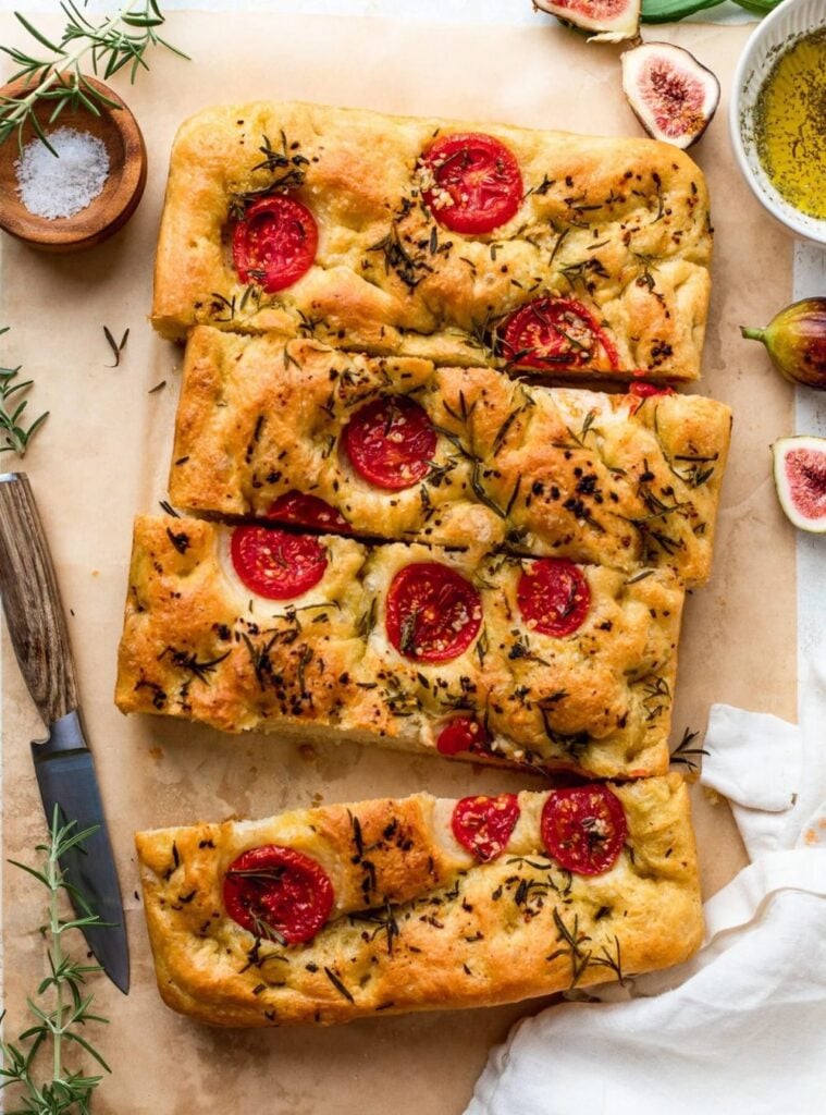 24 Vegan Italian Recipes Crisp Easy Vegan Focaccia Bread Recipe