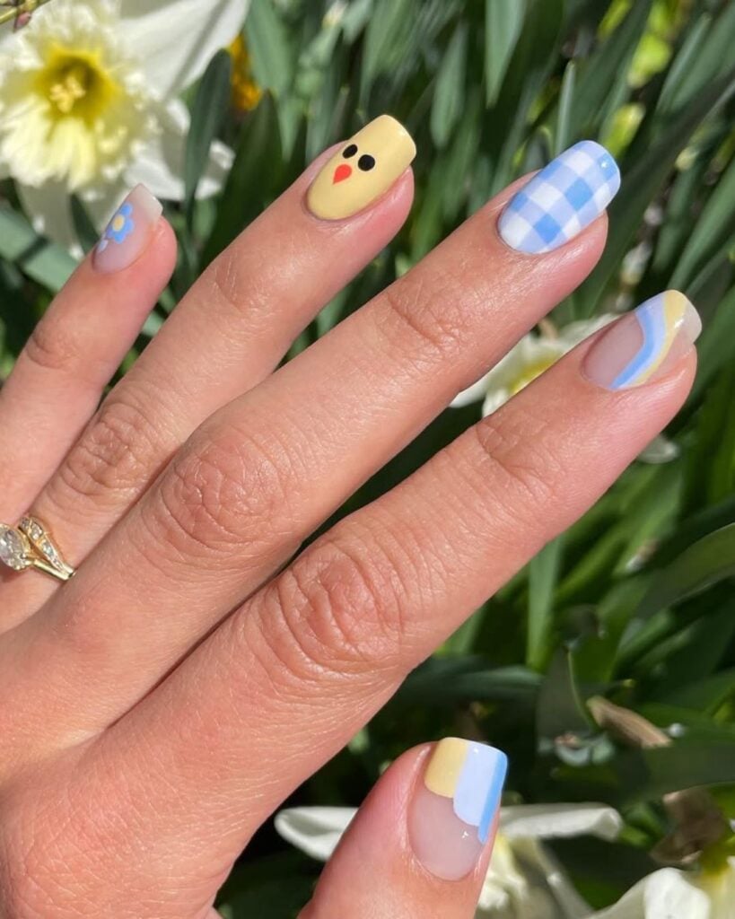 cute easter nails 12
