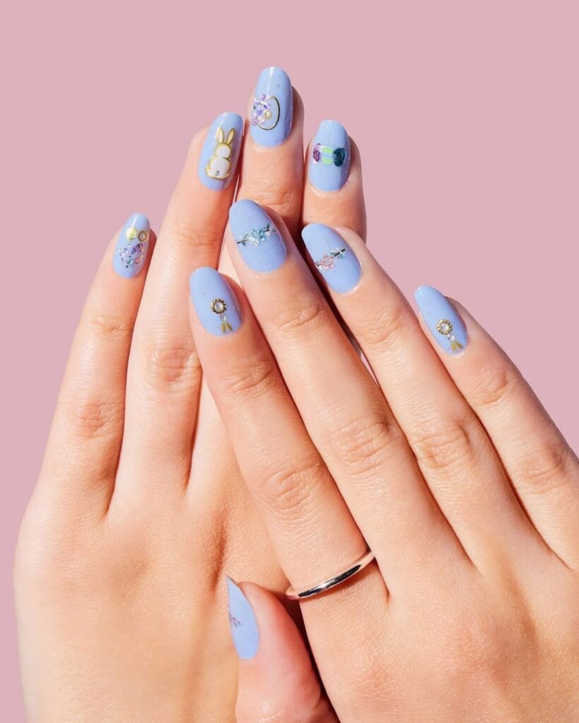 cute easter nails 13