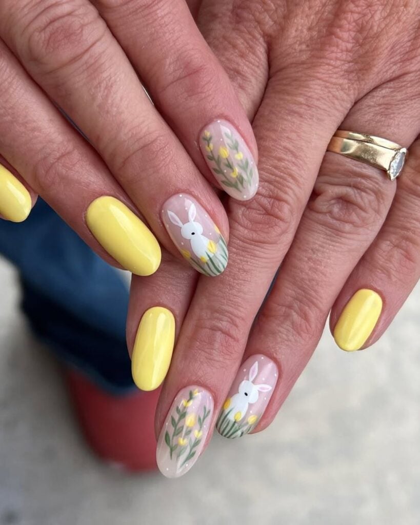 cute easter nails 14