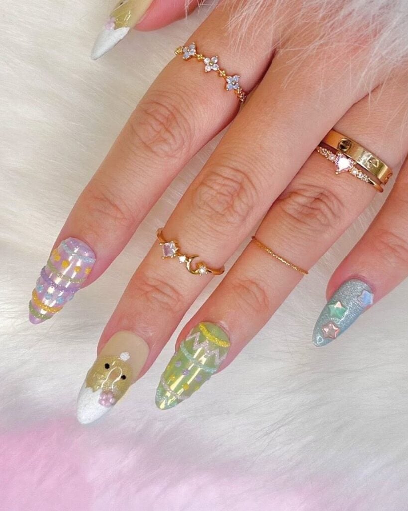 cute easter nails 6