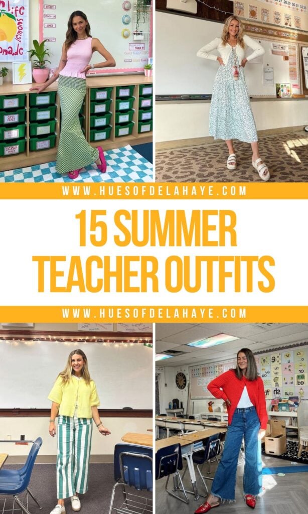 summer teacher outfits