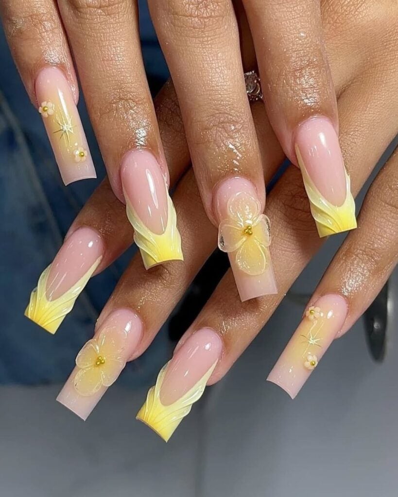 yellow nails 2