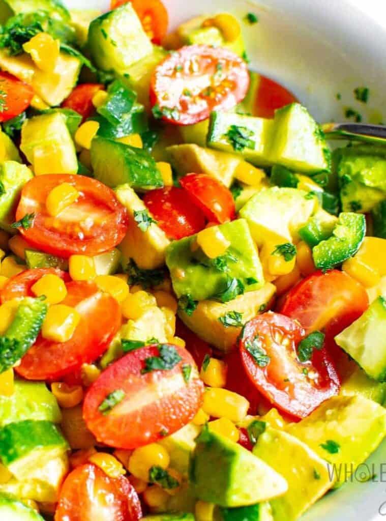 avocado corn salad