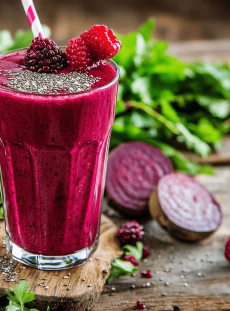 berry beet smoothie