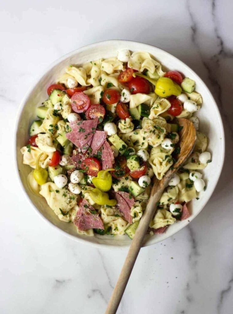 grilled corn salad with tomatoes and avocados