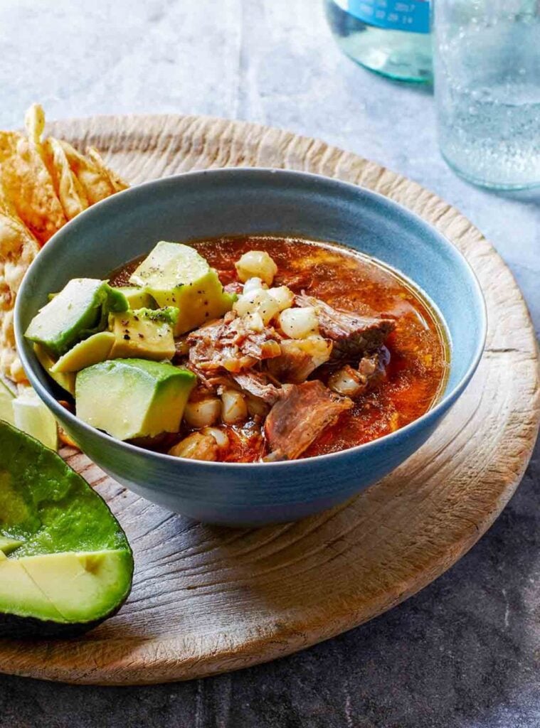 slow cooker pork posole