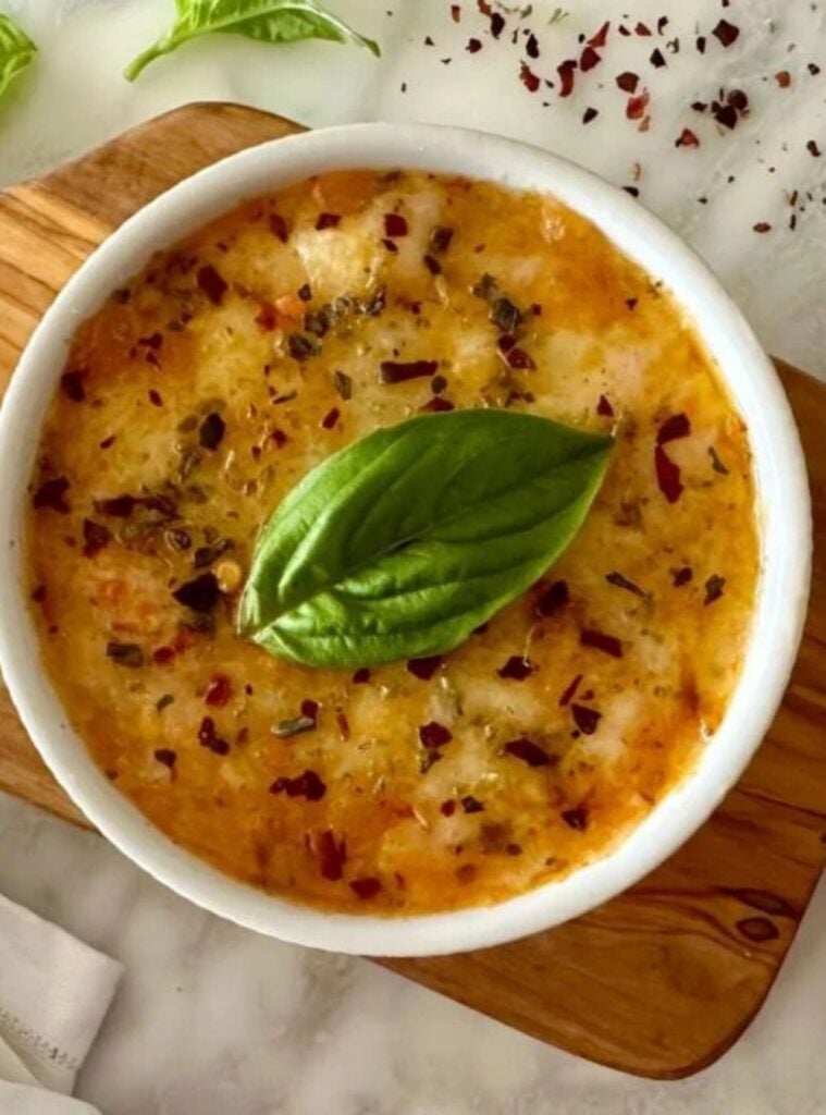 cottage cheese pizza bowl